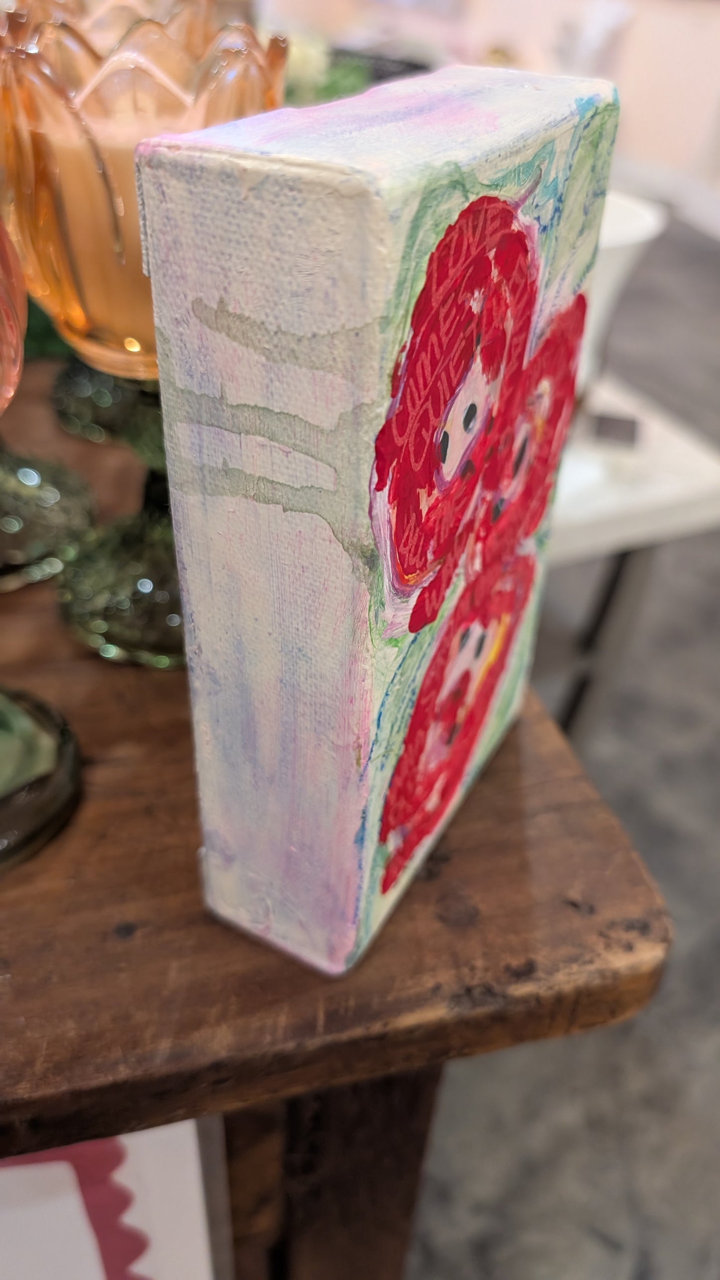 Love Comes Quietly-Art by E.McD