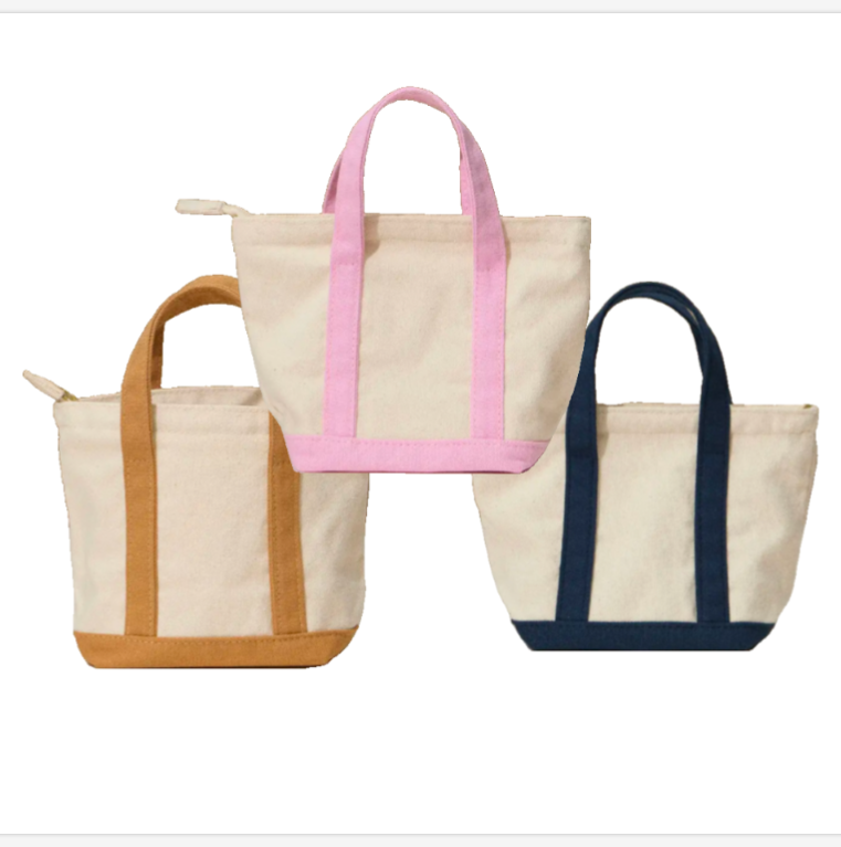 Mini Canvas Tote Bag