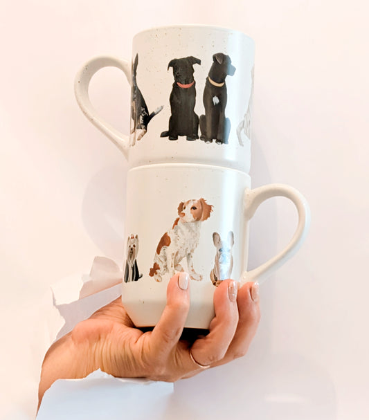 Furry Friends Dogs Mug