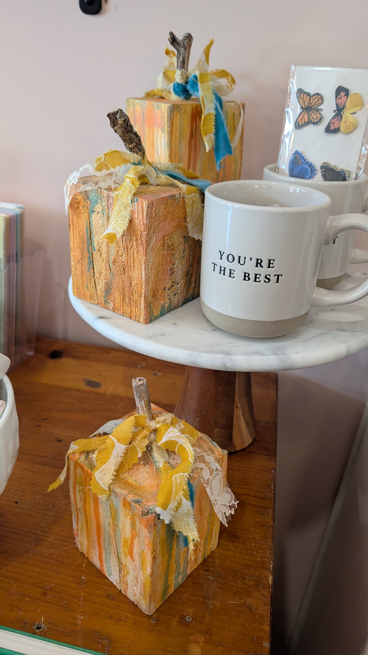Painted Pumpkins Chunky Block