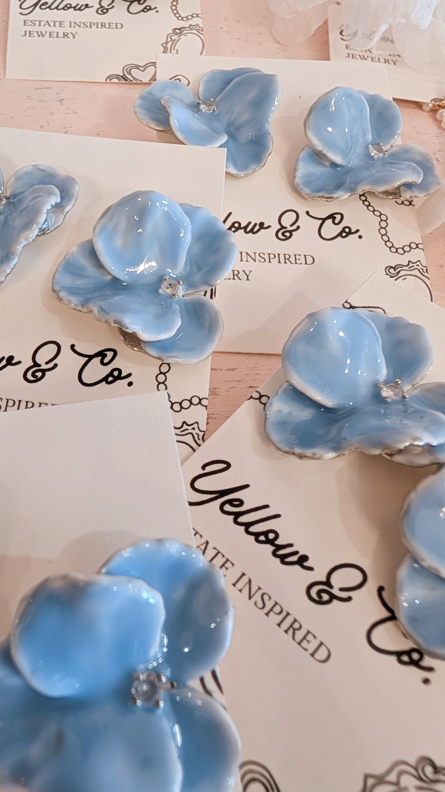 Eliza Vintage Inspired Drop Earrings