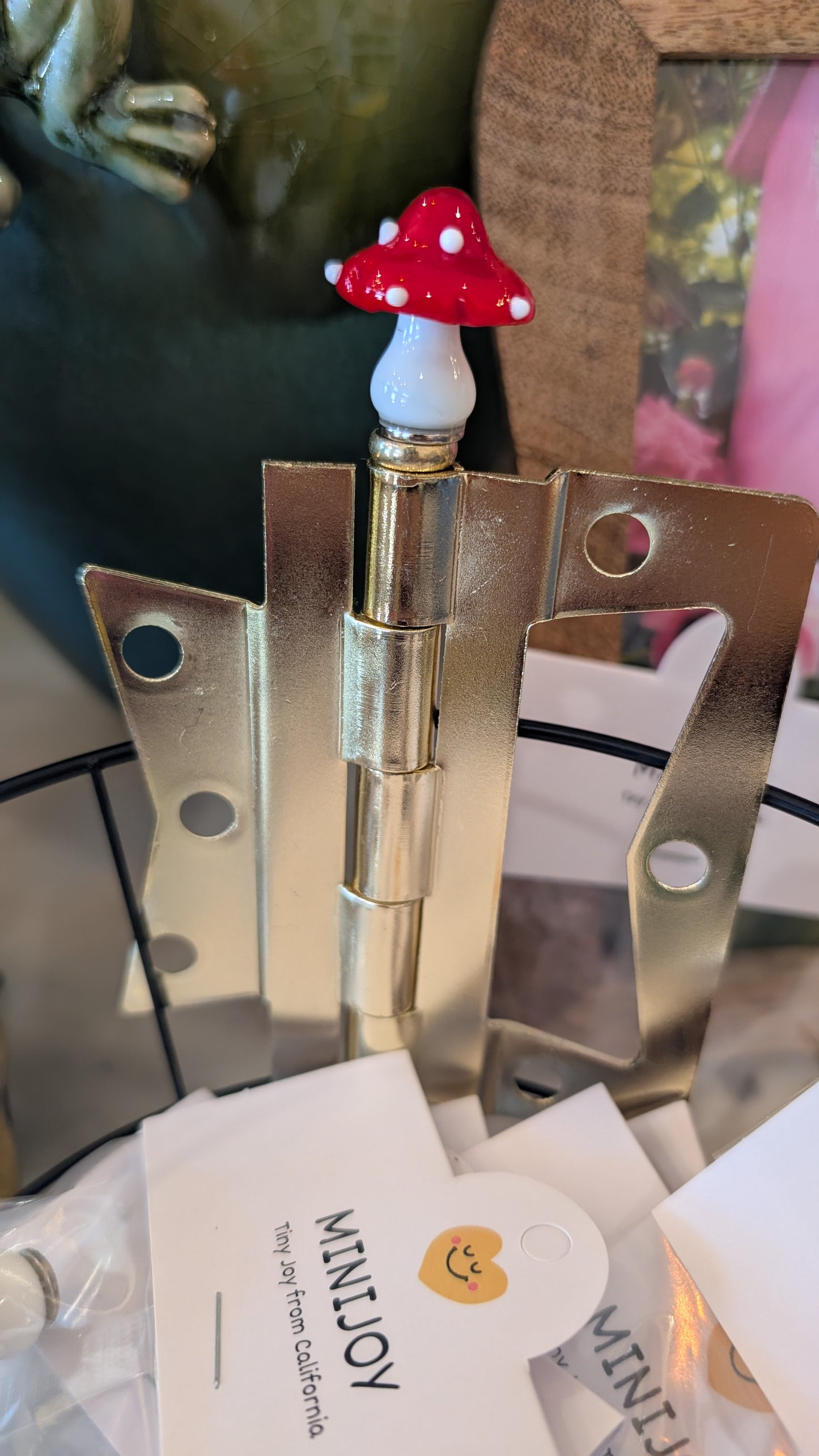 Magnetic Mini Mushroom Hinge Topper for Doors & Fridge