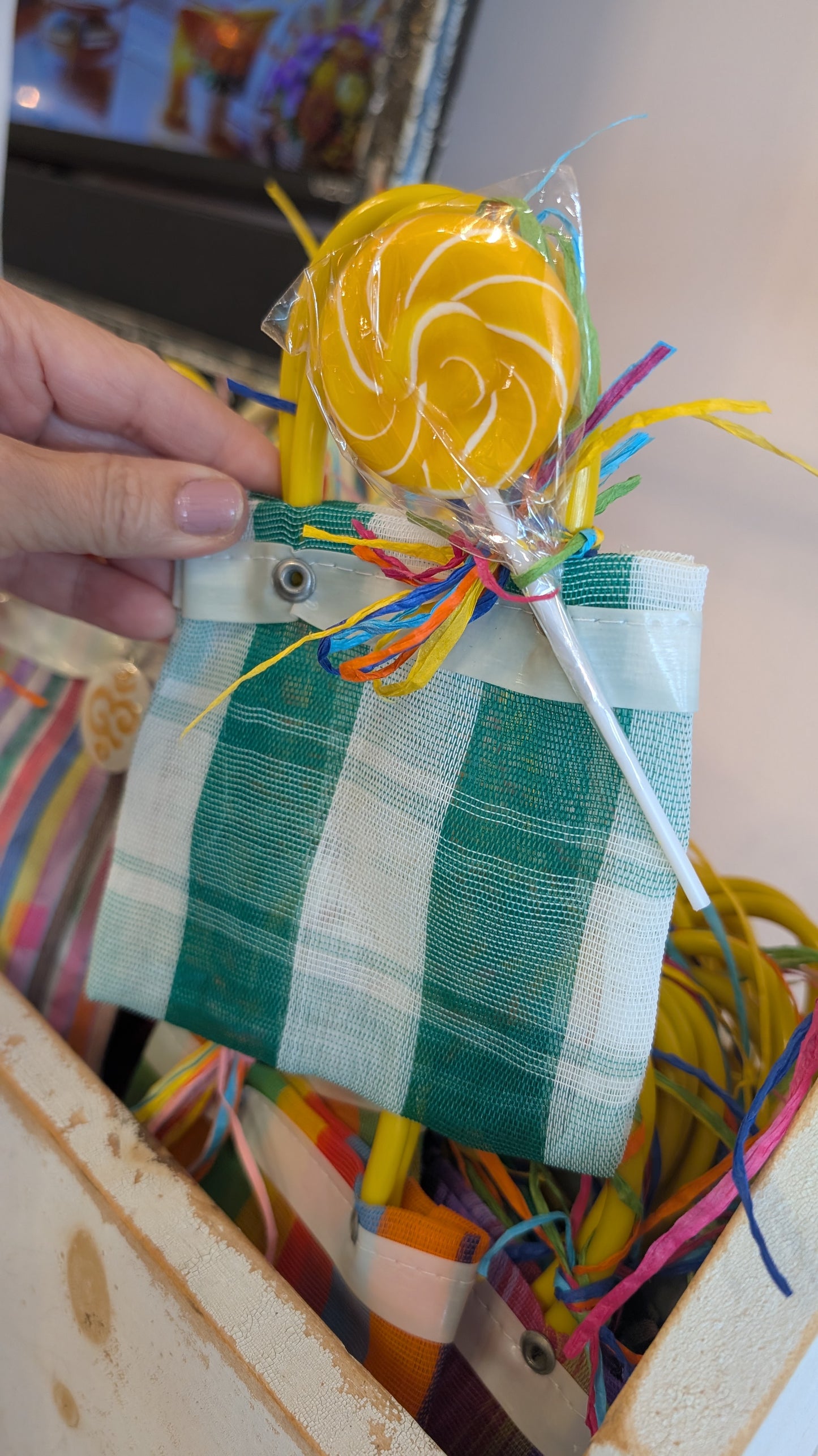 Yellow & Co. Market Bag