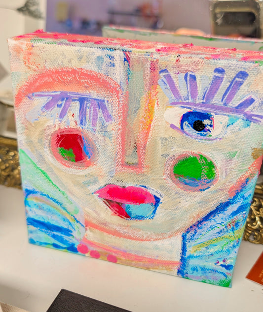 Art by E.McD-Swimming Cap Original Art