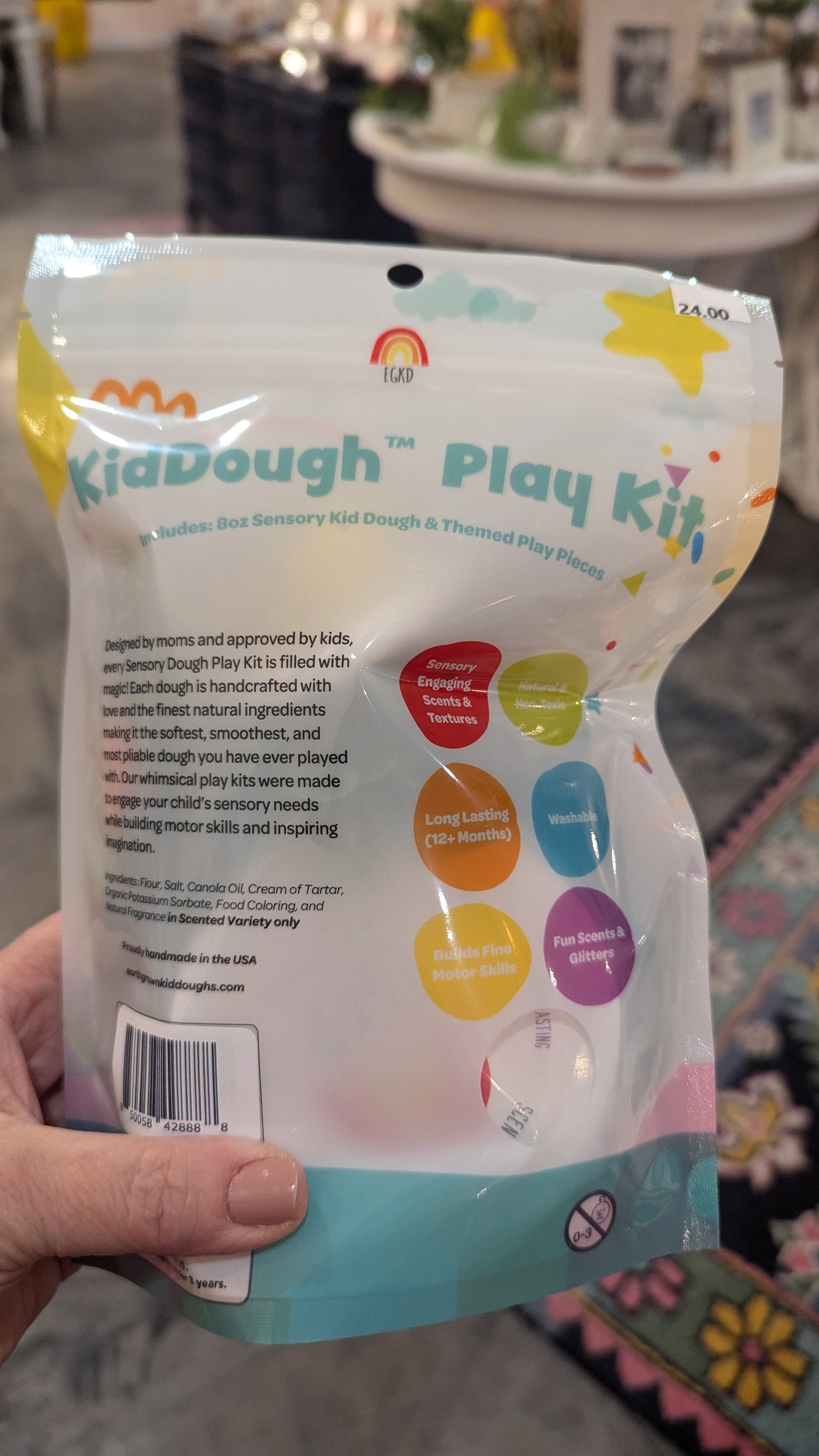 Egg Hunt KidDough Play Kit