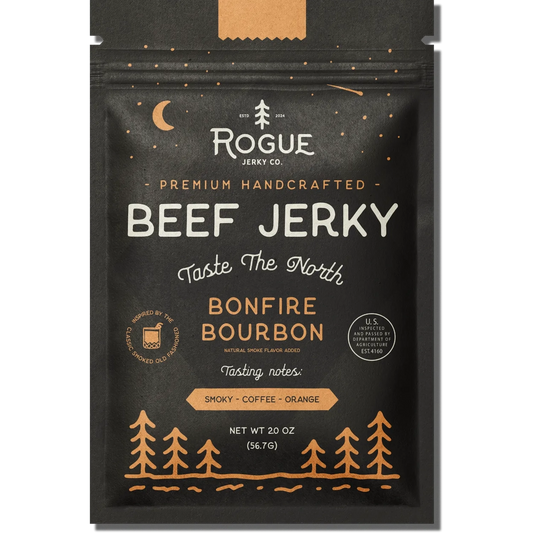 Rogue Jerky-Bonfire Bourbon Beef Jerky