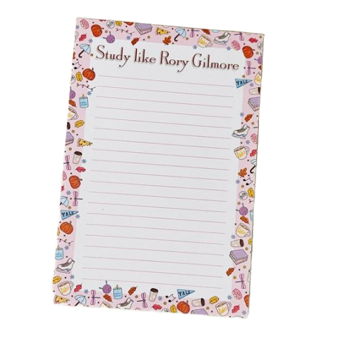 Study Like Rory Gilmore Notepad