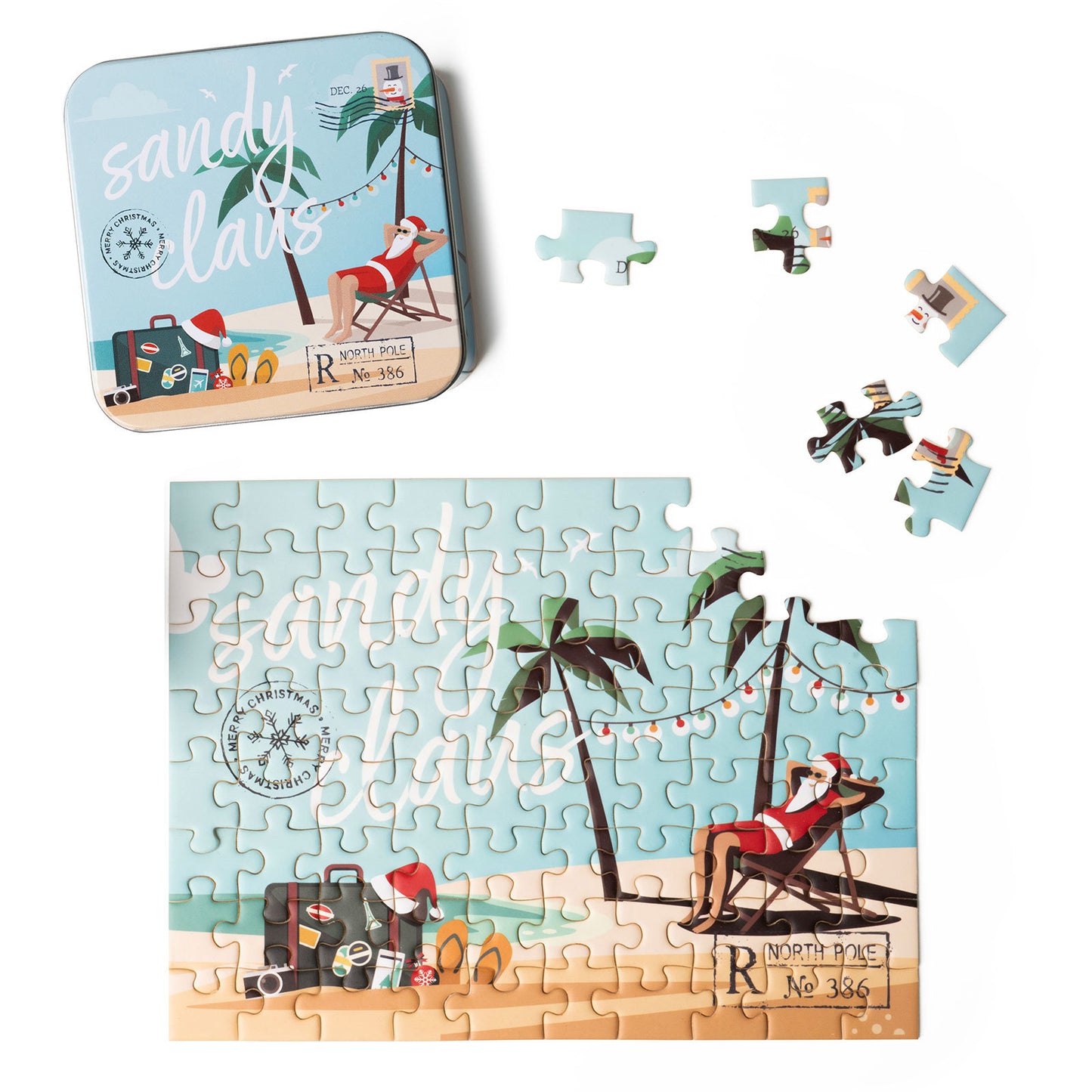 Jolly Jigsaw Puzzle in a tin