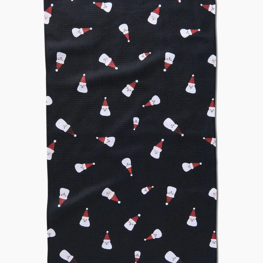 Geometry Tea Towel- Santa Faces