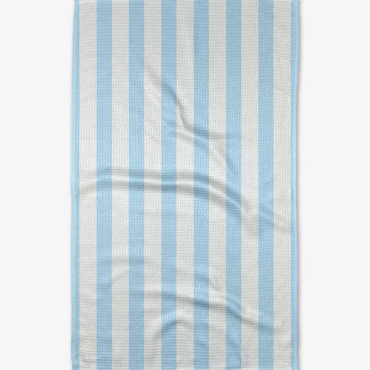 Geometry Tea Towel-Seaside Stripes