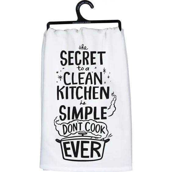 Don't Cook Kitchen Towel