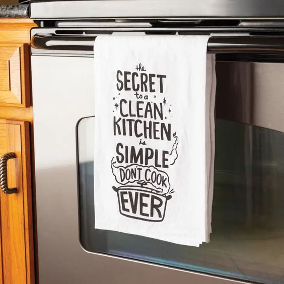 Don't Cook Kitchen Towel