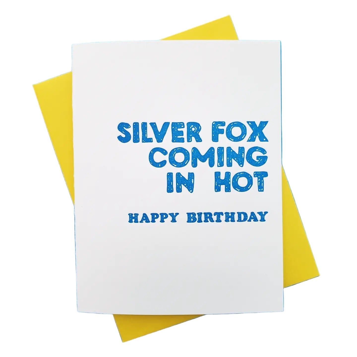 Silver Fox Greeting Card