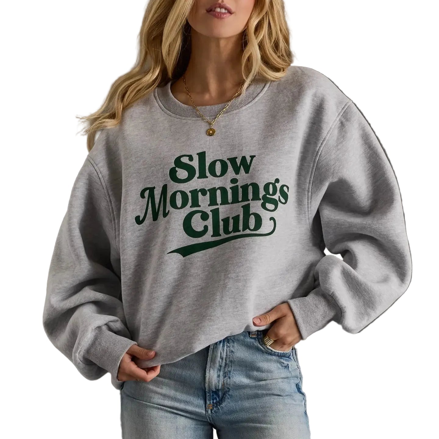 Slow Mornings Club Sweatshirt