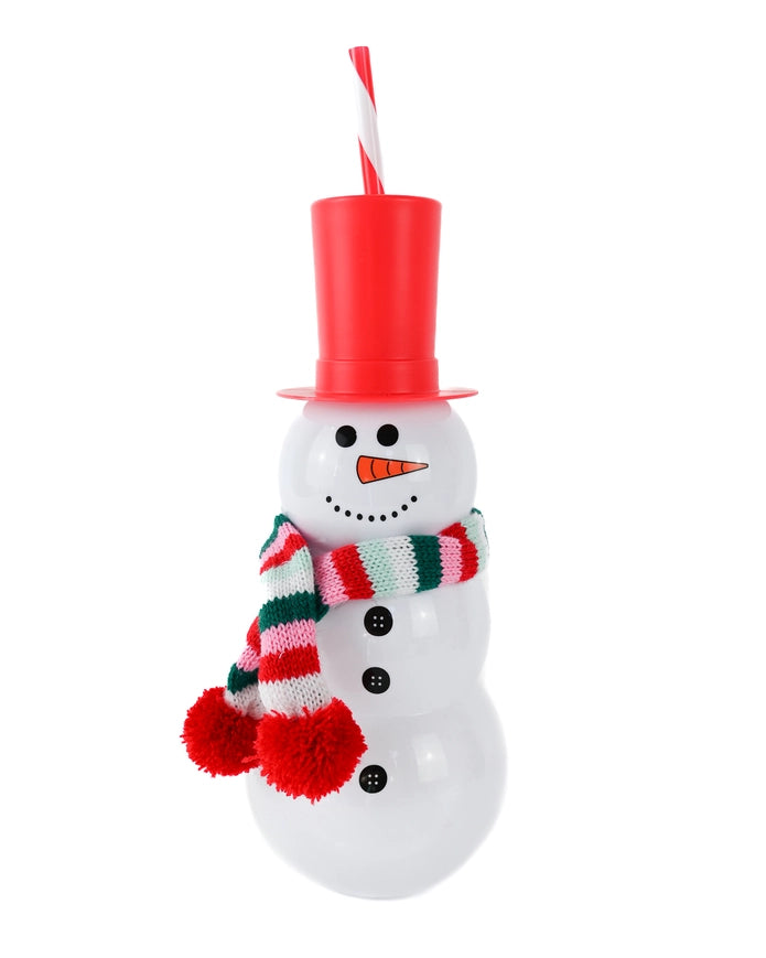 Red Snowman Sipper