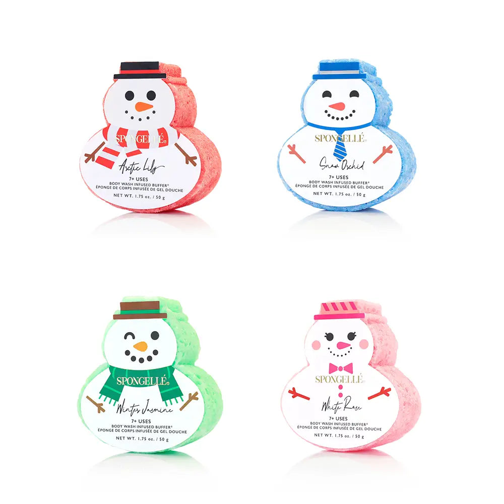Spongelle Snowman Body Buffer
