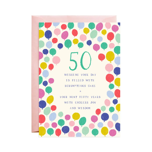 Spiffy Fifty Card