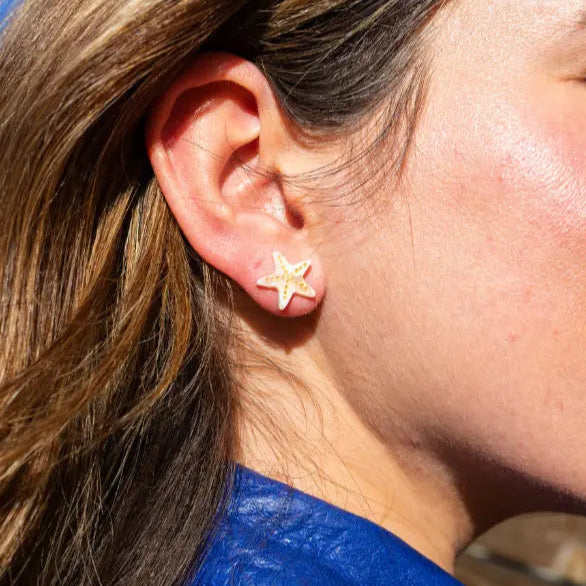 Starfish Stud Earrings