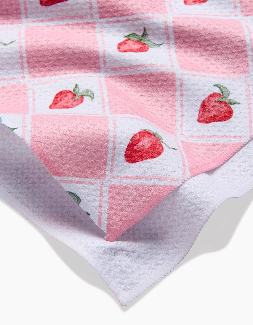 Geometry Tea Towel- Vera Strawberries