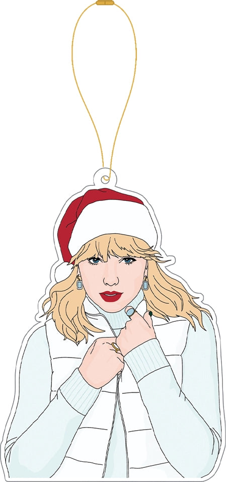 Taylor Swift Christmas Ornament