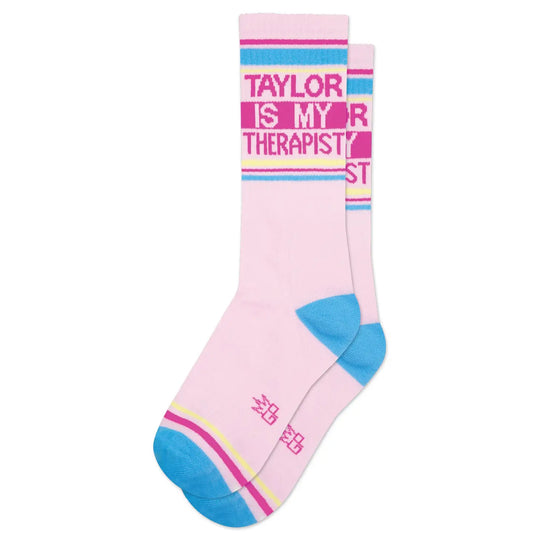 Gym Socks- Taylor is my Therapist