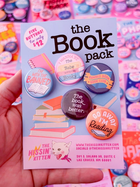 Button Pack-The Books