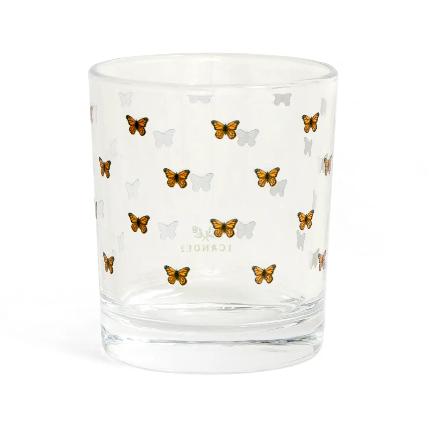 Tiny Butterflies Short Juice Glass