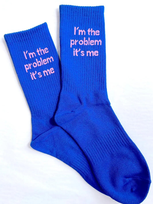 Taylor Swift Socks - I'm The Problem