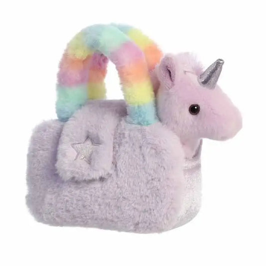 7" Unicorn Plush Purse