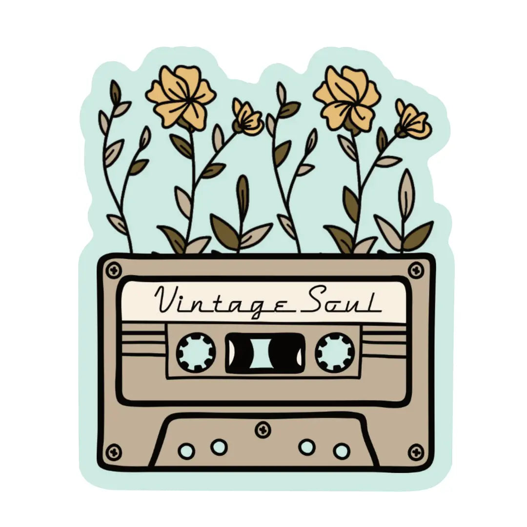 Vintage Soul Vinyl Sticker