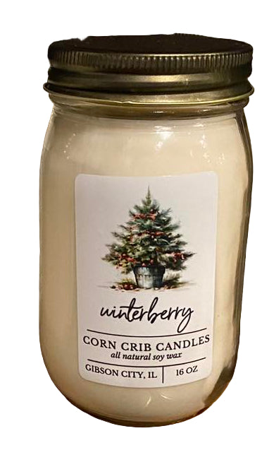 Corn Crib Candle-Winterberry