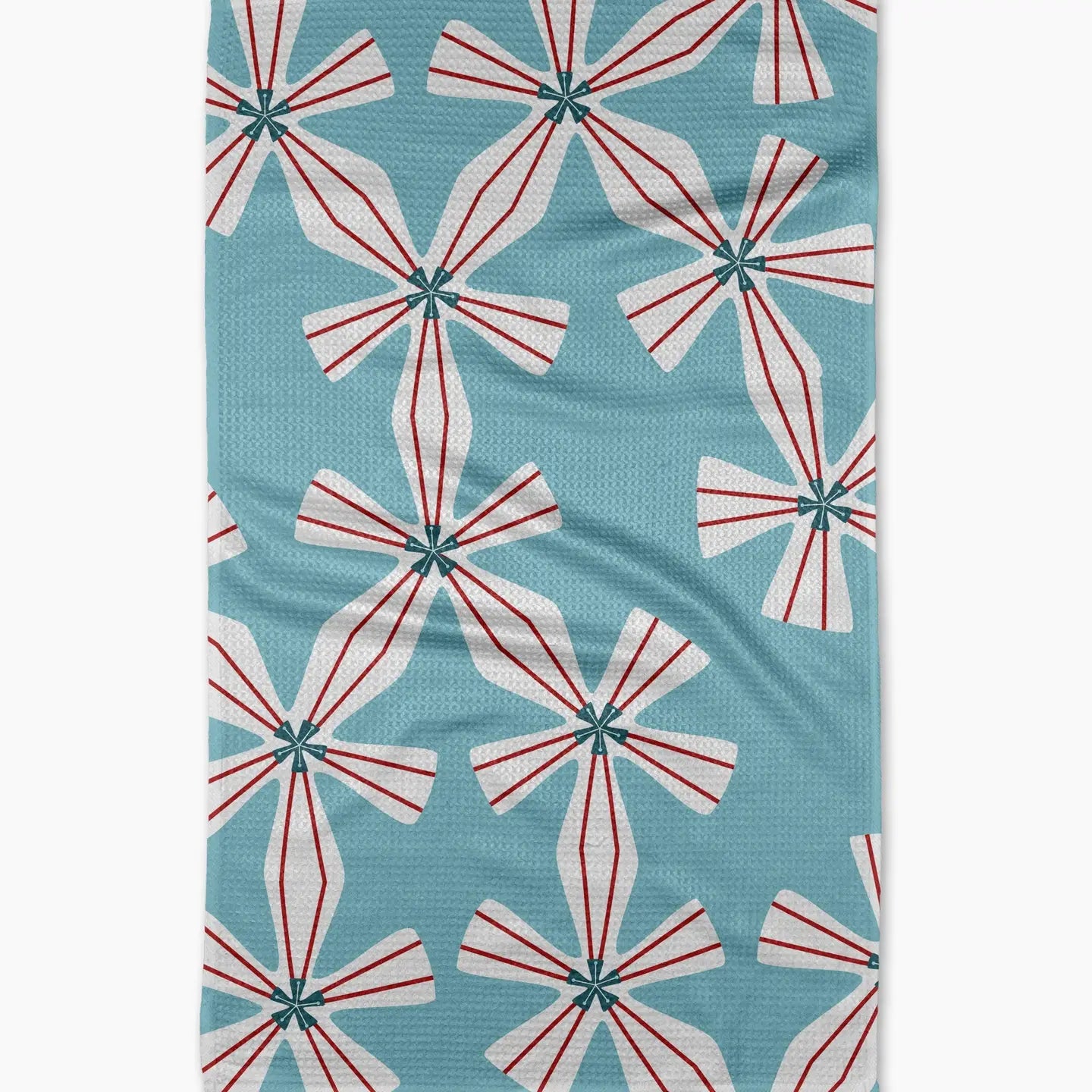 Geometry Tea Towel- Winter Snowflake