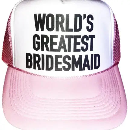 Trucker Hat-World's Greatest Bridesmaid