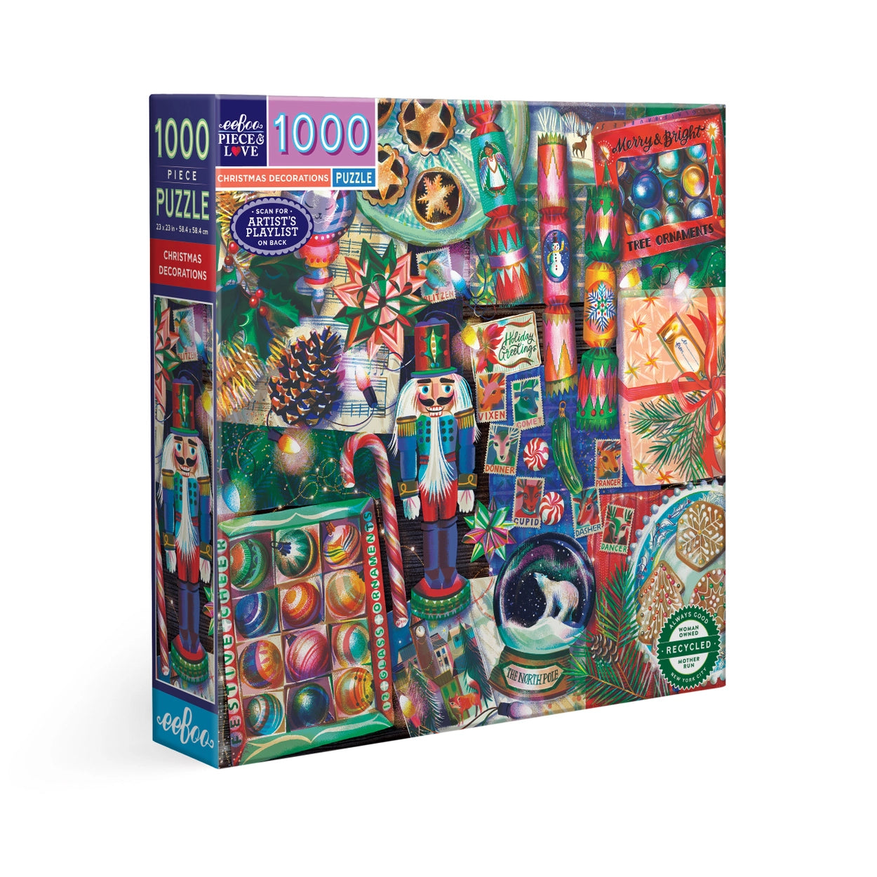 Christmas Decorations 1000 Piece Puzzle