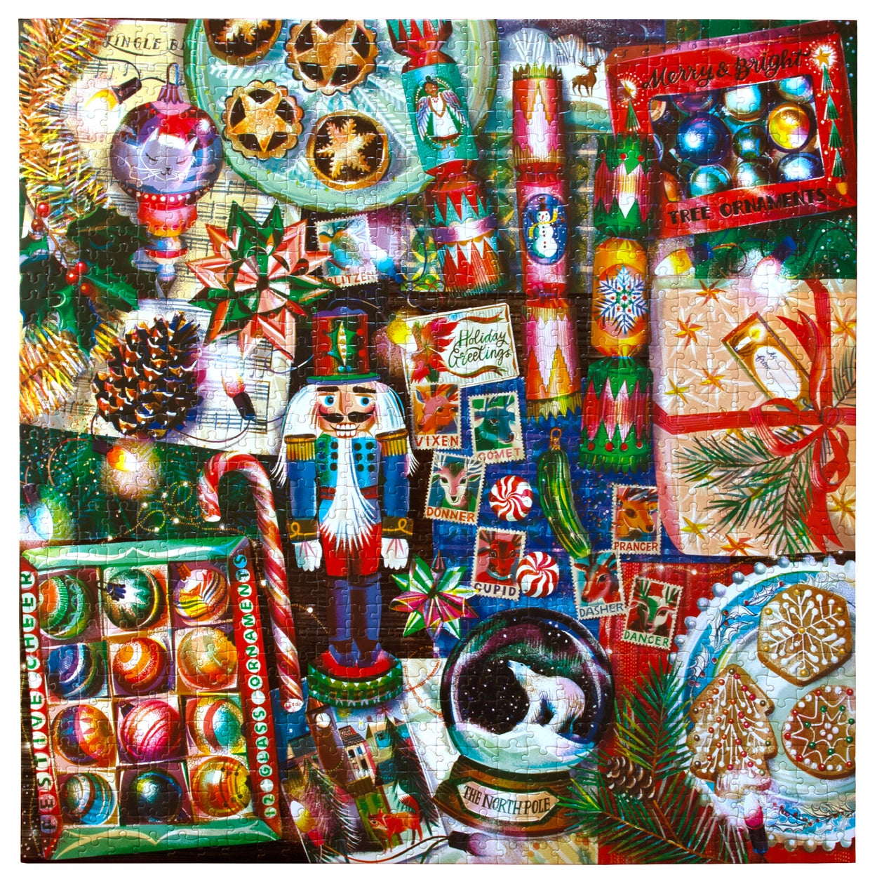 Christmas Decorations 1000 Piece Puzzle