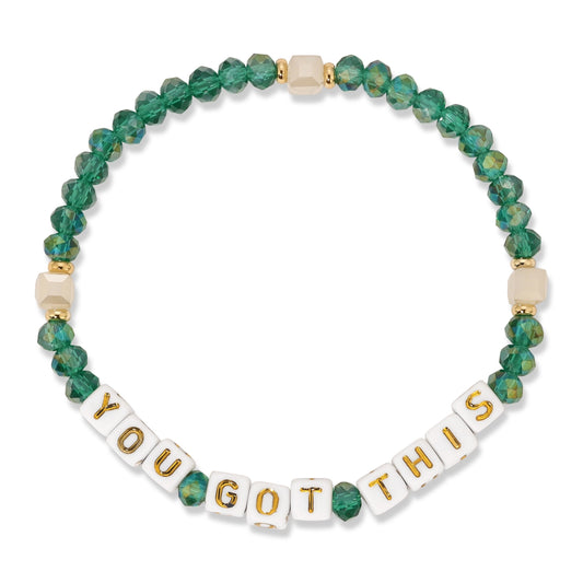 Kids Colorful Words Bracelet-You Got This
