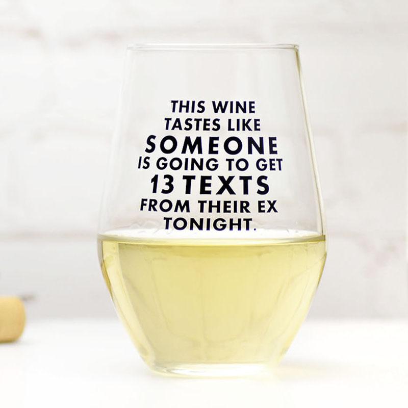 Wine Glass-13 texts 