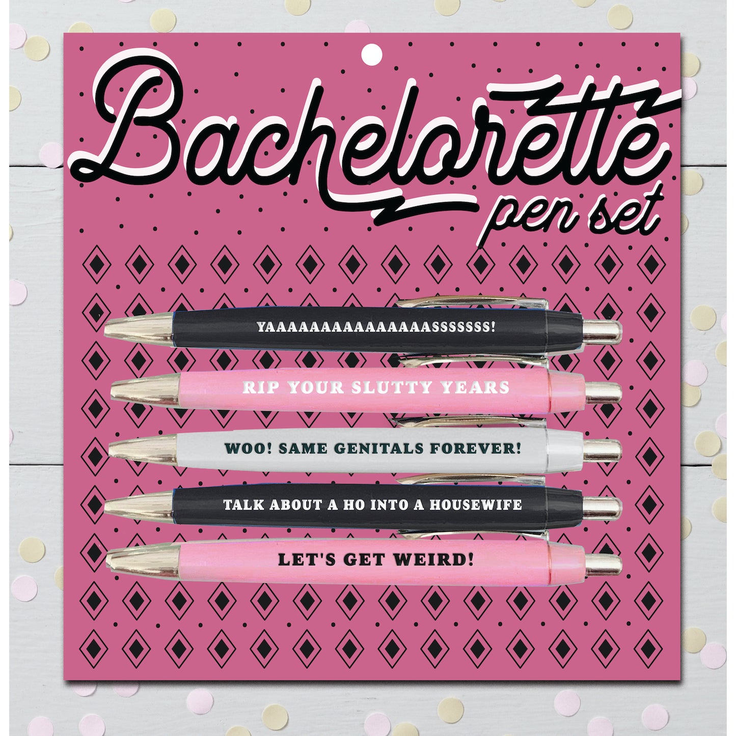 Bachelorette Pen Set