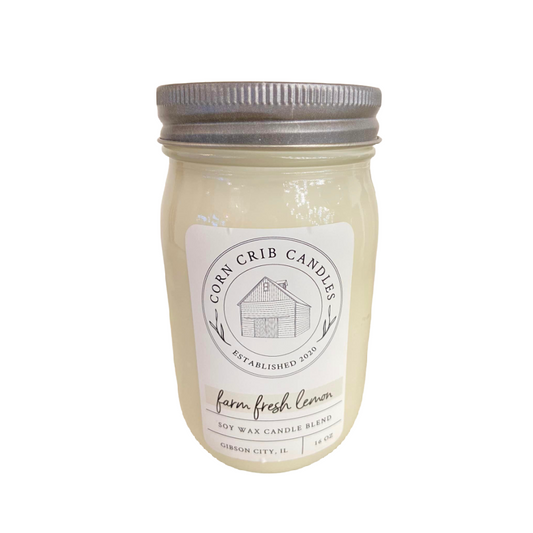 Corn Crib Candle- Farm Fresh Lemon