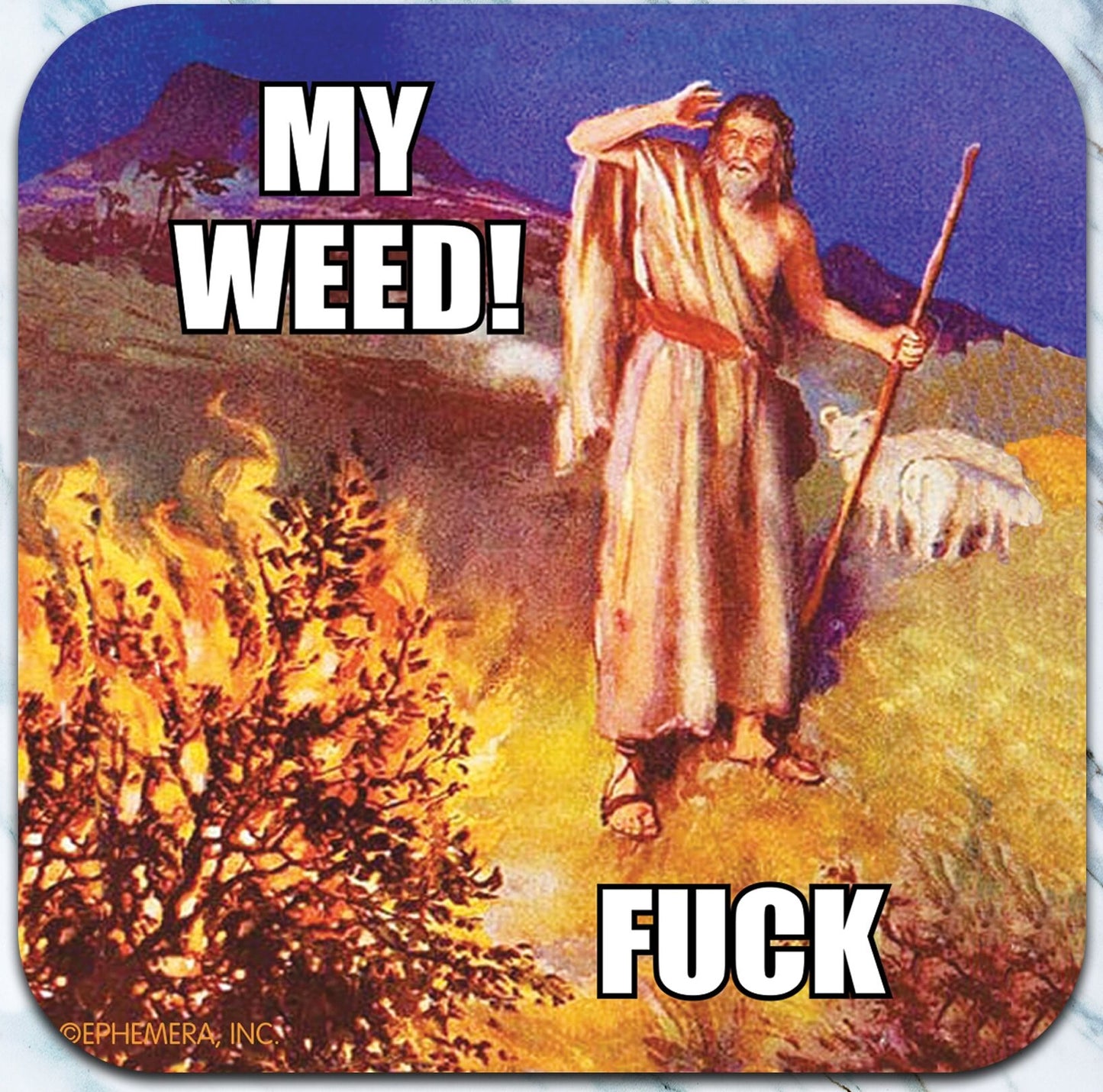 Neoprene Coaster-My Weed