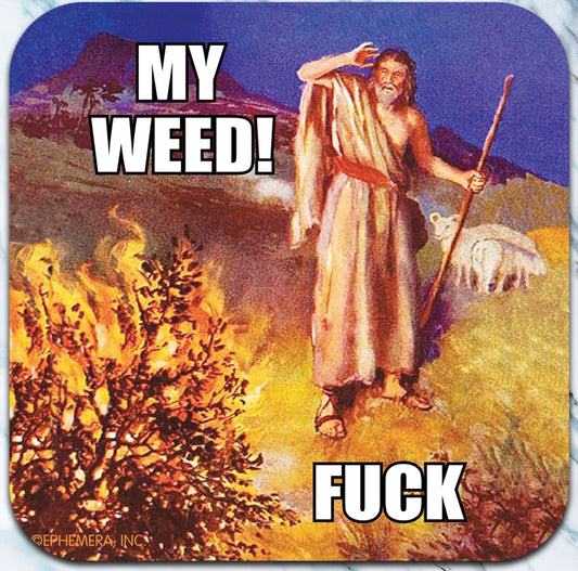 Neoprene Coaster-My Weed